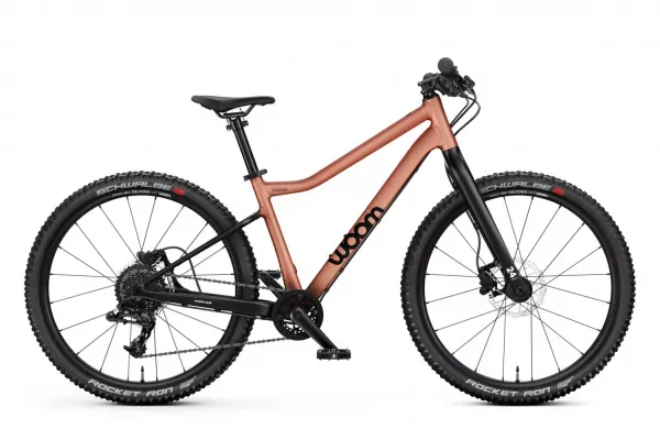 Cel mai vândut BICICLETA WOOM OFF 5 RL. B COPPER 24 inch