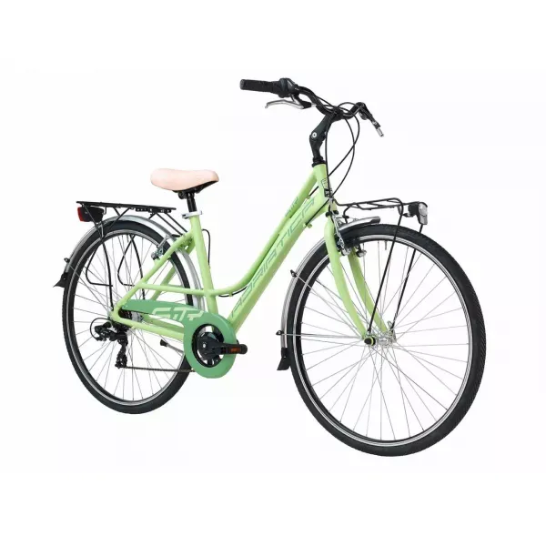 Preț mic BICICLETA ADRIATICA SITY 3 6V DONNA VERDE CADRU 45CM
