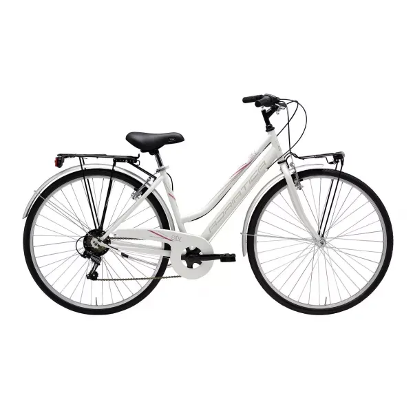 Livrare gratuită BICICLETA ADRIATICA MOVIE LADY 6V 28 ALBA 500 MM