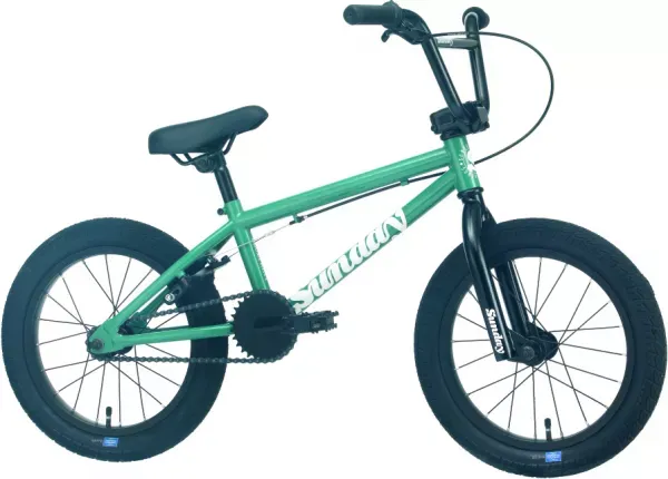 BICICLETA BMX SUNDAY BLUEPRINT 16" MY2022 15,5"TT VERDE Ofertă