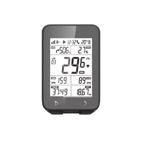 CICLOCOMPUTER GPS IGPSPORT IGS320 Negru Transport gratuit