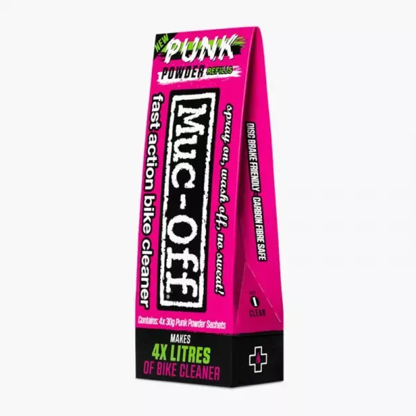 Ultima șansă SET PLICURI DETERGENT PUDRA MUC-OFF PUNK POWDER 4 BUCATI