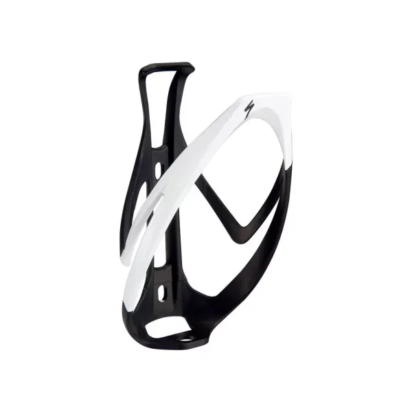 Cumpără online SUPORT BIDON SPECIALIZED RIB CAGE II MATTE NEGRU ALB