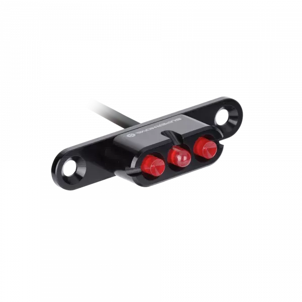 Ofertă de sezon STOP SUPERNOVA E3 TAIL LIGHT 2 REAR LIGHT FOR RACK MOUNT 12V BLACK
