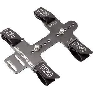 Cel mai vândut SUPORT BIDON PRO AEROFUEL BOTTLE PLATE SB BLACK ALLOY NEGRU