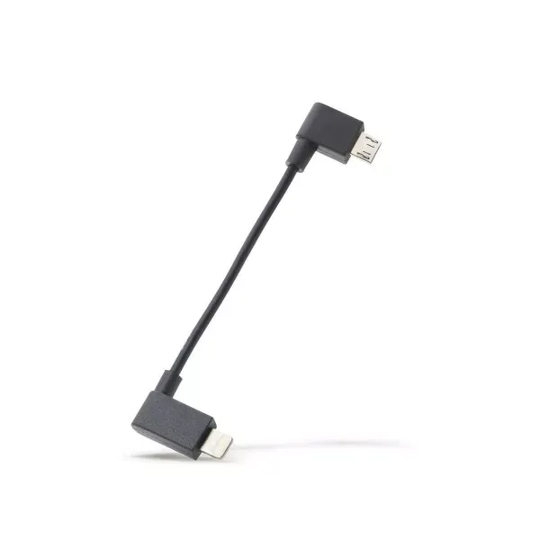 CABLU COBI.BIKE MICRO USB - LIGHTNING NEGRU Preț promoțional