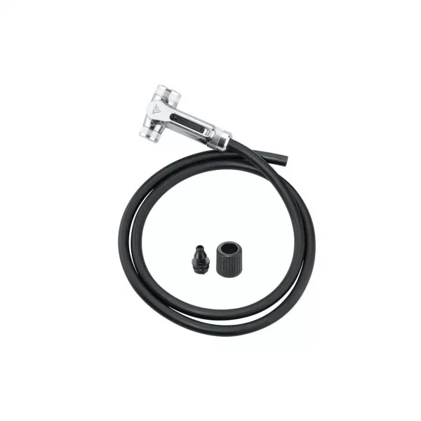 FURTUN POMPA DE PODEA TOPEAK TWINHEAD DX TTH-DX01 NEGRU-ARGINTIU Reducere extra