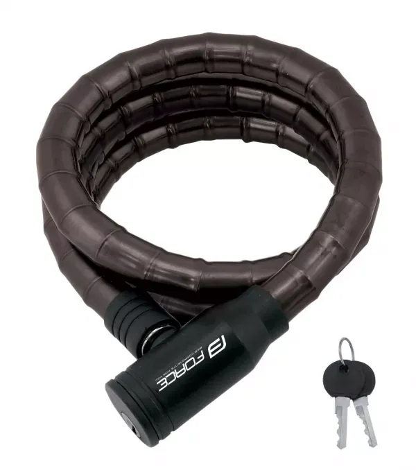 ANTIFURT FORCE F CU PROTECTIE 150CM/18MM NEGRU Chilipir