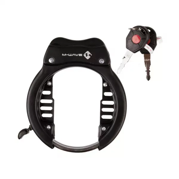 ANTIFURT CADRU M-WAVE "XL RING" NEGRU Premium