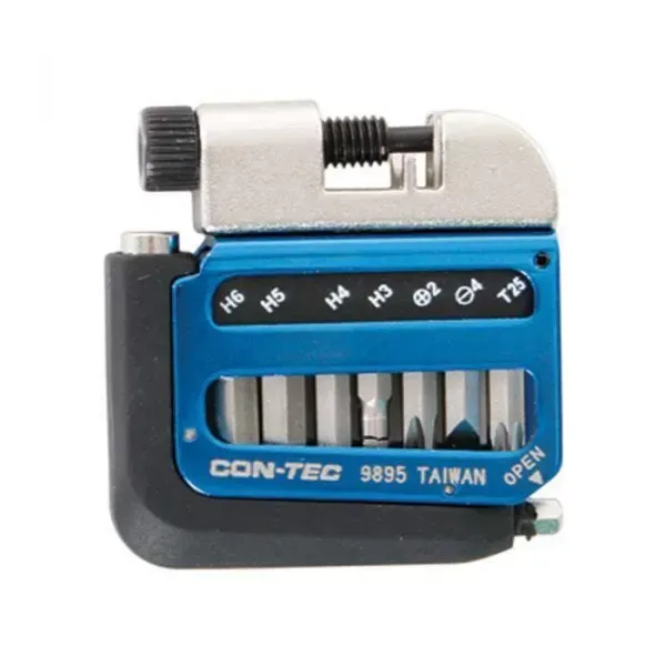 SET SCULE (MULTI TOOL) CONTEC PG1 NEGRU/ALBASTRU Ofertă specială