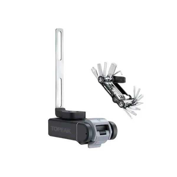 Reducere extra SET SCULE (MULTI TOOL) TOPEAK NINJA T MOUNTAIN CU SUPORT NEGRU/ARGINTIU