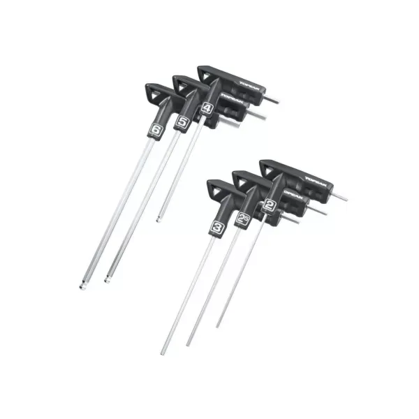 Transport gratuit SET CHEI IMBUS TOPEAK T-HANDLE DUOHEX TPS-SP01 NEGRU-ARGINTIU