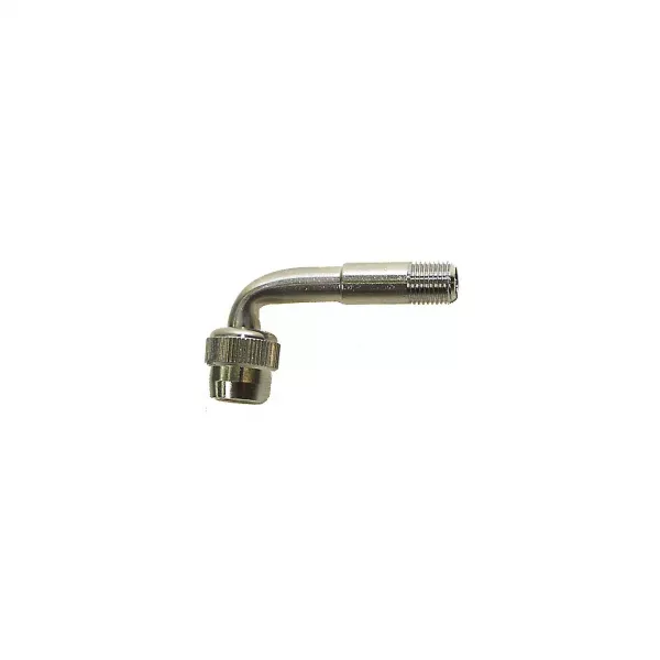 ADAPTOR VALVA CURBAT 90- AV/AV ARGINTIU Preț promoțional