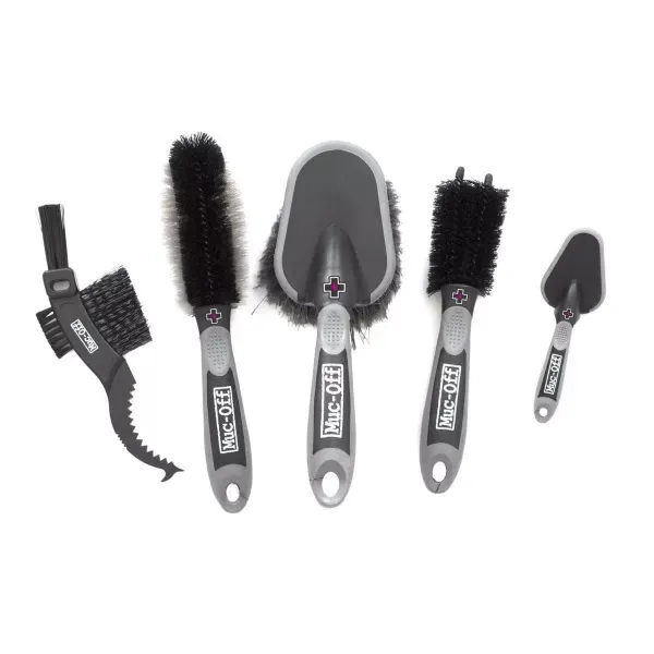 SET MUC-OFF 5 PERII GRI/NEGRU Ofertă limitată