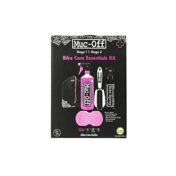 KIT CURATARE BICICLETA MUC-OFF BICYCLE ESSENTIALS SET Ofertă