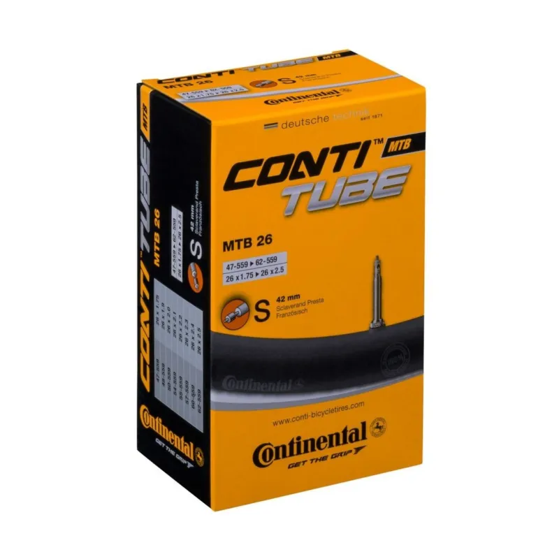 Camera Continental MTB 26 47/62-559 26x1.75-2.5 S42 Reducere