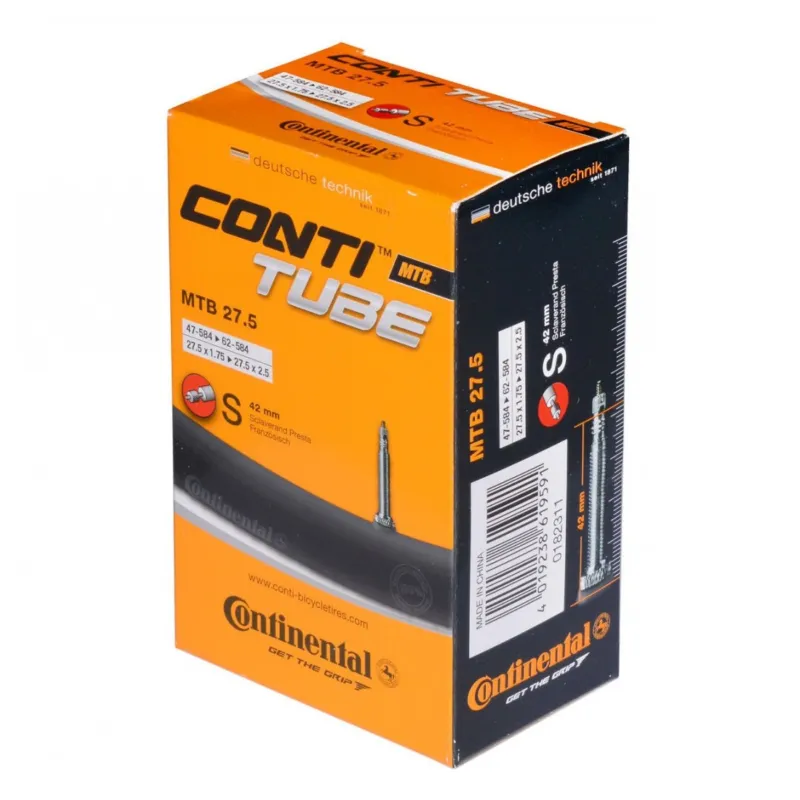 Reduceri Camera Continental MTB 27.5 Light 47/60-584 26x1.75-2.4 S42