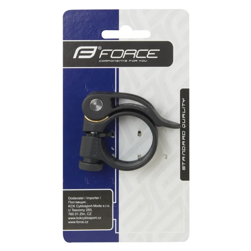 Cumpără online Colier Force cu clema C4.4 31.8 mm Al negru mat