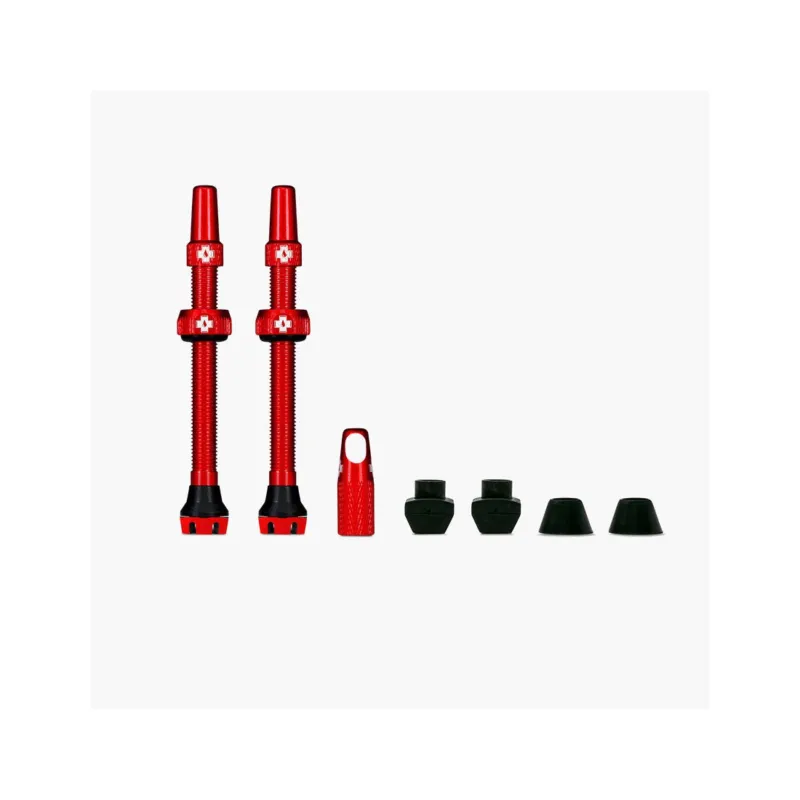 Valve tubeless Muc-Off Tubeless Valves V2 60mm Rosu Nu rata