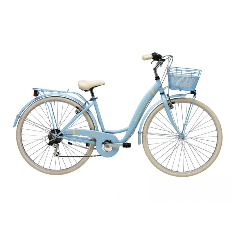 Bicicleta Adriatica Panda 28 Lady 6V Albastru Mat 42 cm Lichidare de stoc