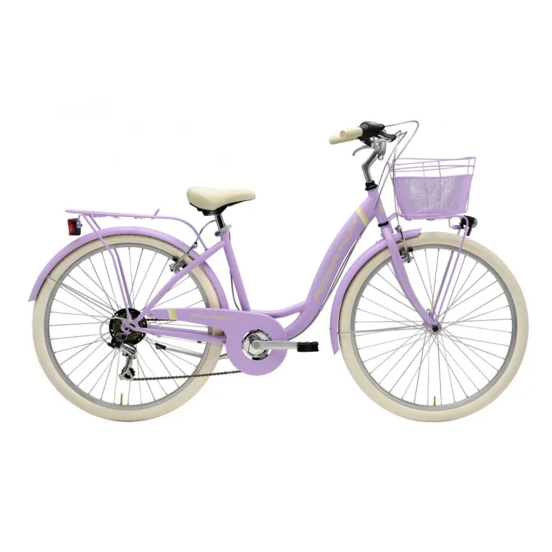 Preț promoțional Bicicleta Adriatica Panda 26 Lady 6V Lila 42 cm