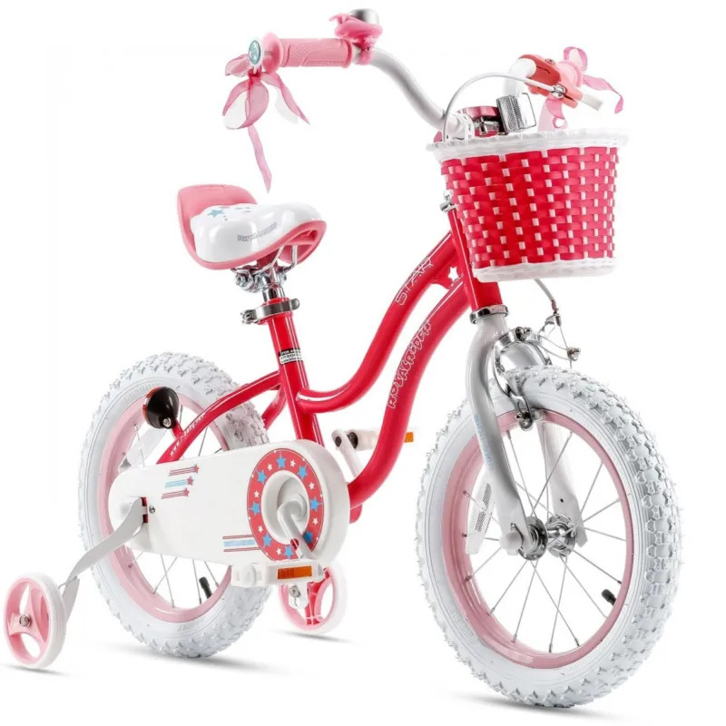Retur ușor Bicicleta RoyalBaby Star Girl 14 Pink