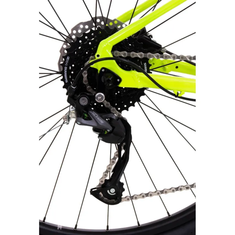 Bicicleta Rock Machine Torrent 20-29 29 Gloss Radioactive Yellow/Black/Petrol 19.0 - (L) Doar azi