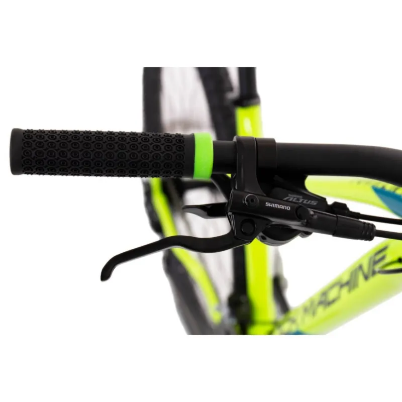 Reducere extra Bicicleta Rock Machine Torrent 20-29 29 Gloss Radioactive Yellow/Black/Petrol 23.0 - (XXL)