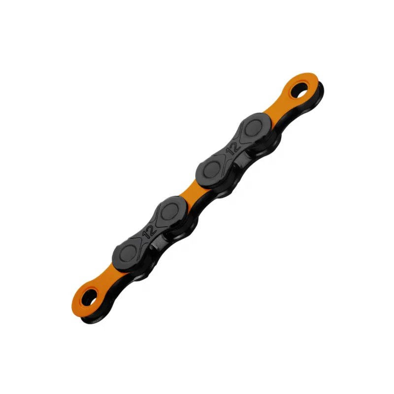 Lant KMC DLC 12 Negru/Portocaliu 12 Viteze 126 Zale Expediere rapidă