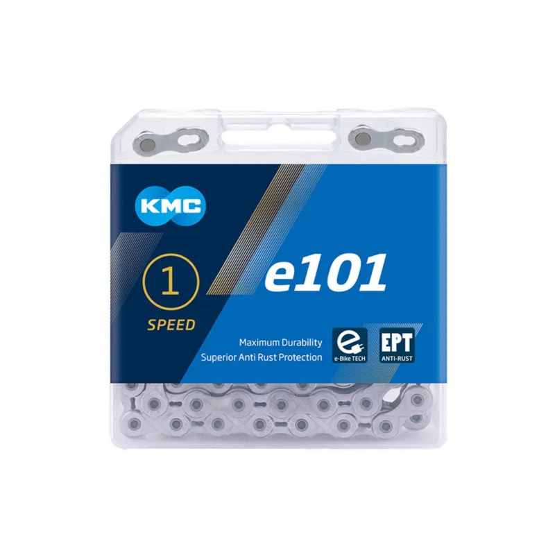 Lant KMC E101 EPT Single-Speed 112 Zale Ebike Argintiu Ieftin