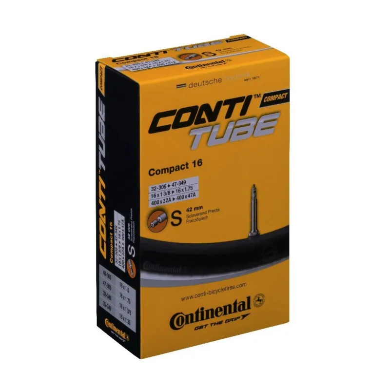Camera Continental Compact 16 32/47-305/349 16x1 3/8-1.75 S42 Disponibil imediat