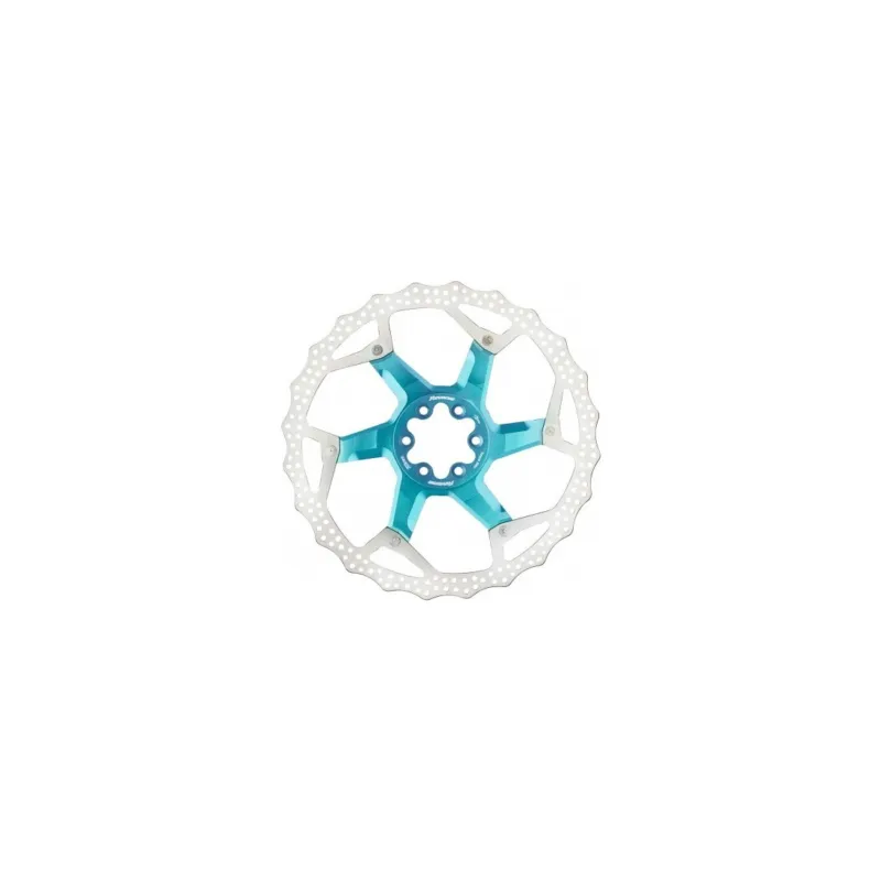 Disc frana Reverse Discrotor 203mm aluminiu/otel albastru deschis Livrare expres