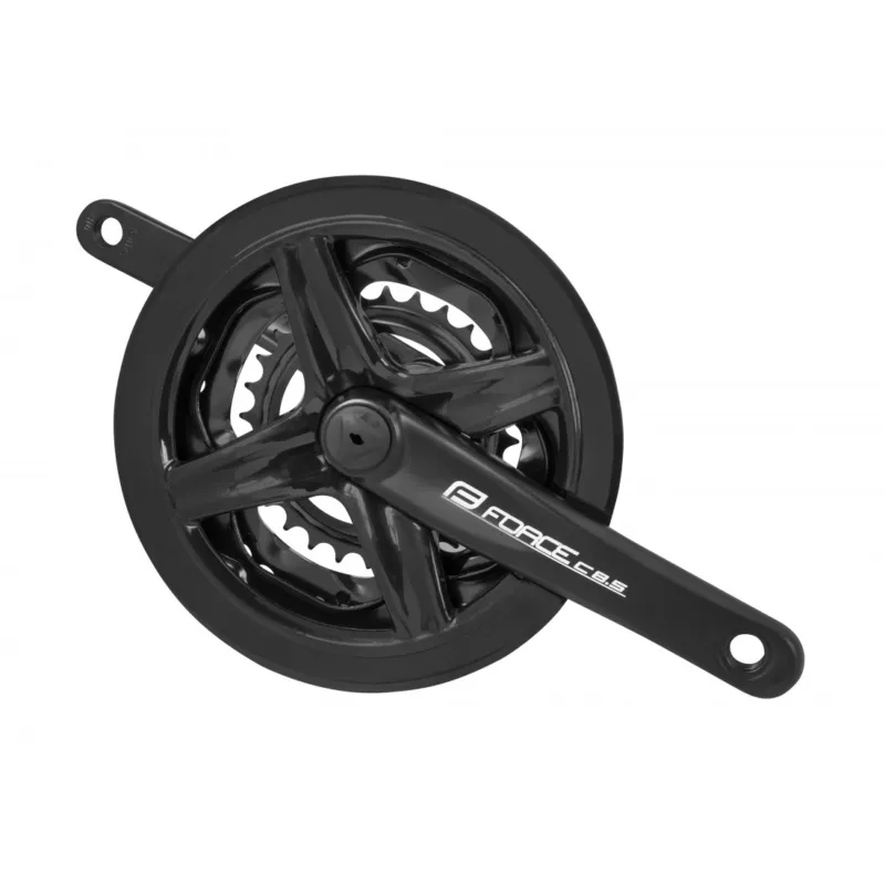 Transport gratuit Pedalier Force C8.5 Al 48/38/28T 170 mm negru