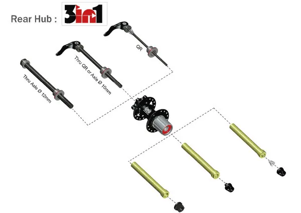 Ofertă exclusivă COMPONENTE 3IN1NOVATEC BUTUC D882SB, CROSS COUNTRY, QR