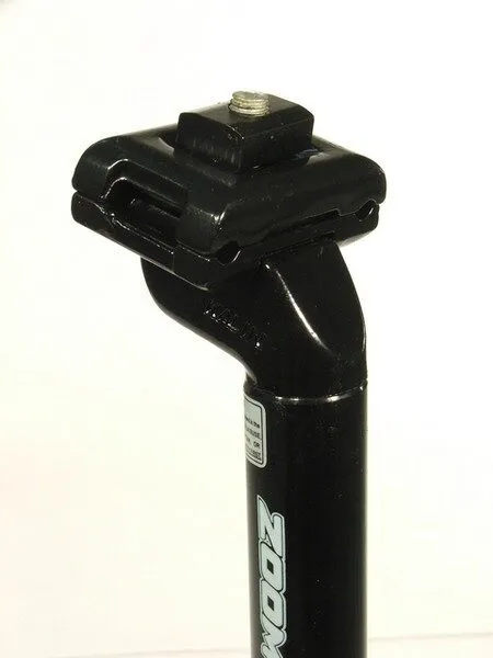 Tija sa bicicleta ZOOM, 25.4×350, NEGRU Noutate