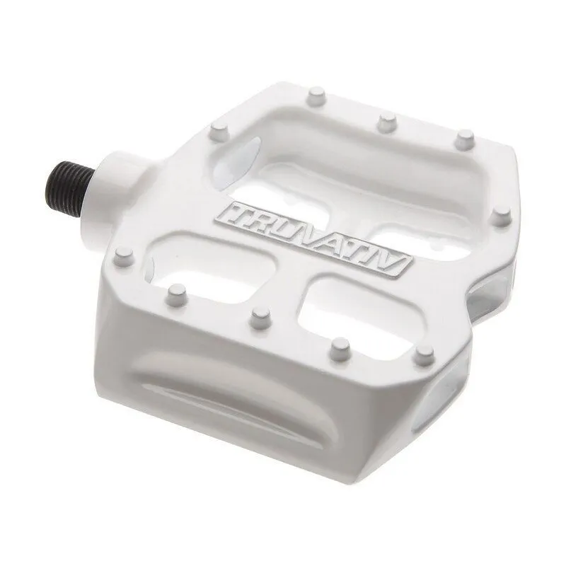 Noutate Pedale bicicleta TRUVATIV HUSSEFELT, BMX/FREERIDE, ALB