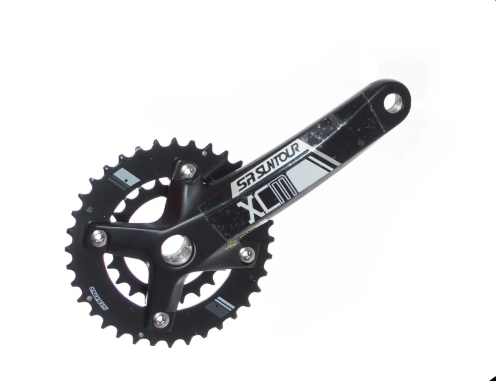 Angrenaj bicicleta – SR SUNTOUR – XCM-D-E, 36/22T, 175mm, Octalink, comp 9 vit. Livrare gratuită