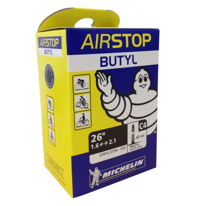 Camera bicicleta – MICHELIN, 26×1.00/1.50, FV, 136g Plată sigură