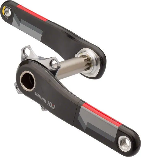 Brate pedaliere Sram XX1 GXP-BB, Q-factor 168 mm, brate carbon 170 mm Retur ușor