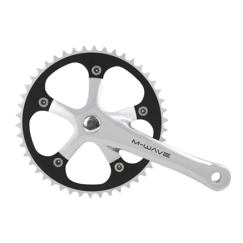 Angrenaj bicicleta M-WAVE 44 T/1V, ALUMINIU Reducere specială