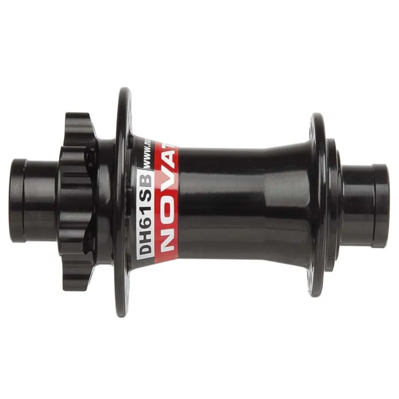 Butuc fata bicicleta NOVATEC DH61SB-HL 20 x 110 MM / 32H DISC NEGRU Mai ieftin