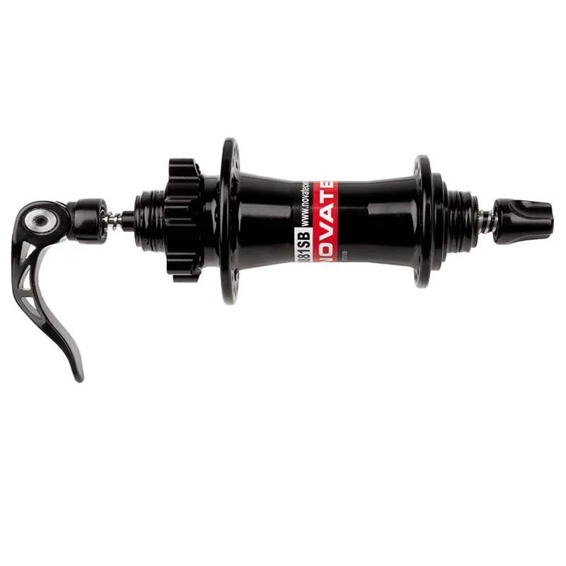 Butuc fata bicicleta NOVATEC D881SB (4 IN 1) 36H DISC NEGRU Cumpără online