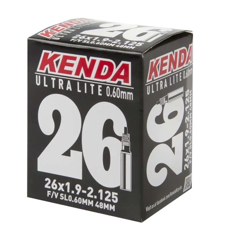 Reduceri Camera bicicleta KENDA 26×1.9-2.125 ULTRA LIGHT 48MM/FV 120GR