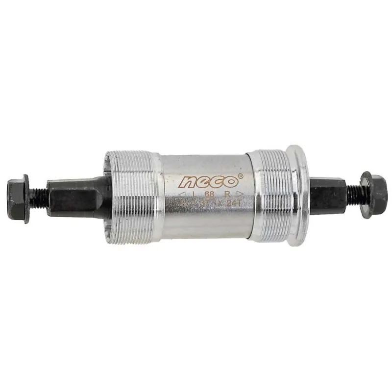 Monobloc bicicleta NECO 115/24 MM M/M SILVER Cumpărături sigure