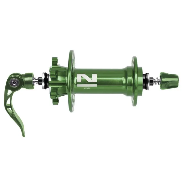 Butuc fata bicicleta NOVATEC D771SB/A (4 IN 1) 32H DISC VERDE ANODIZAT Discount