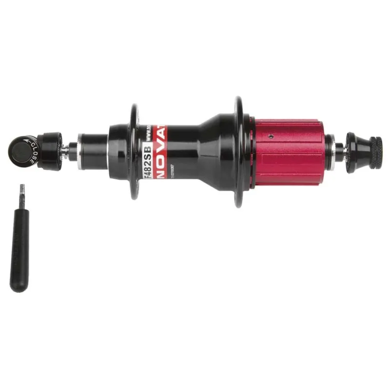 Butuc spate bicicleta ROAD NOVATEC F482SB/AA-11S 32H SUPERLIGHT NEGRU Lichidare de stoc