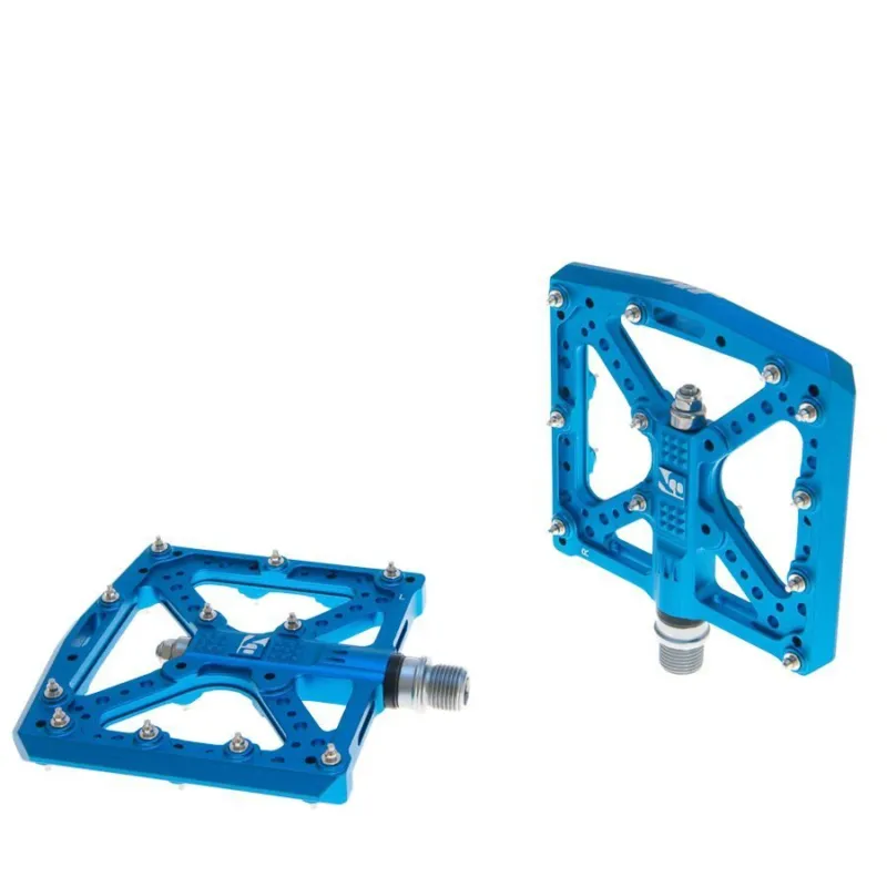 Pedale bicicleta ALUMINIU CU RULMENTI(PINI DETASABILI) HT-KA01 ALBASTRU MARIN Reduceri