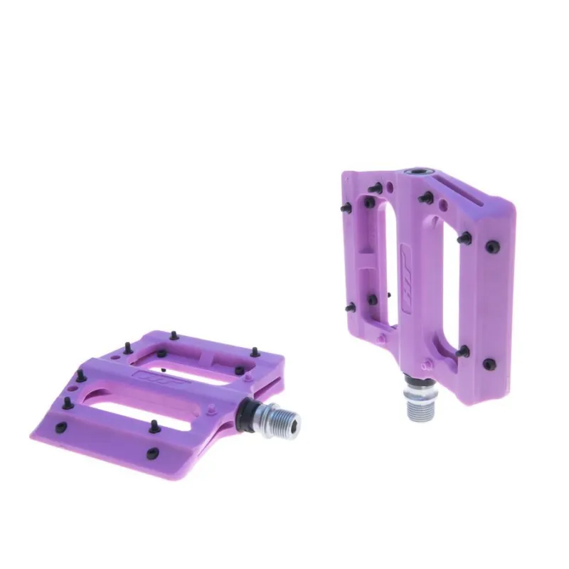 Pedale bicicleta PLASTIC CU RULMENTI(PINI DETASABILI) HT-PA 12A PURPLE Cumpără online