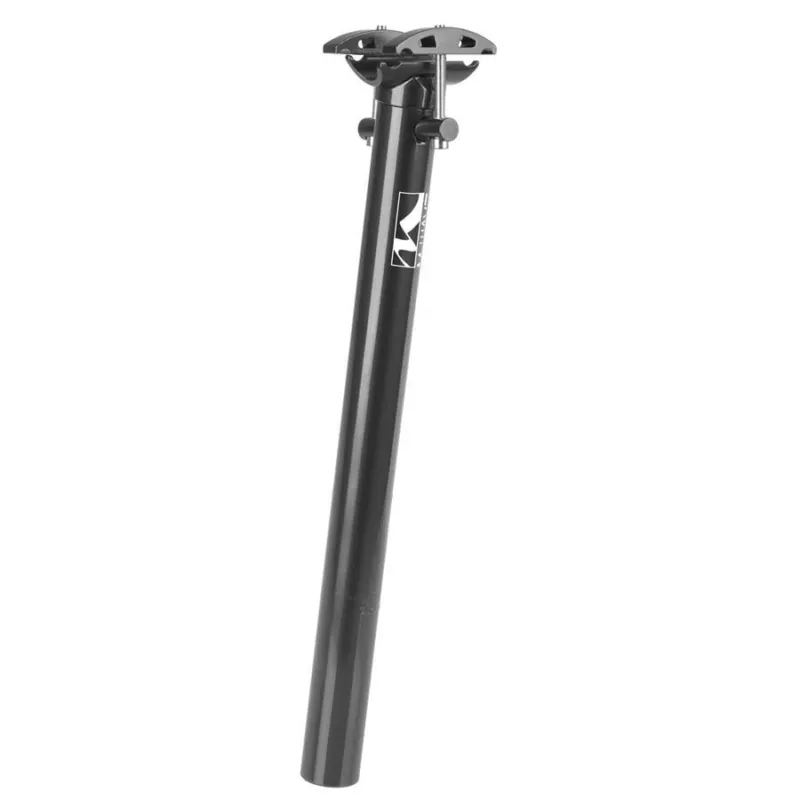 Tija sa bicicleta NEGRU ALUMINIU 2 BOLTURI 31.6 X 350 MM M-WAVE 250 GRAME Nu rata