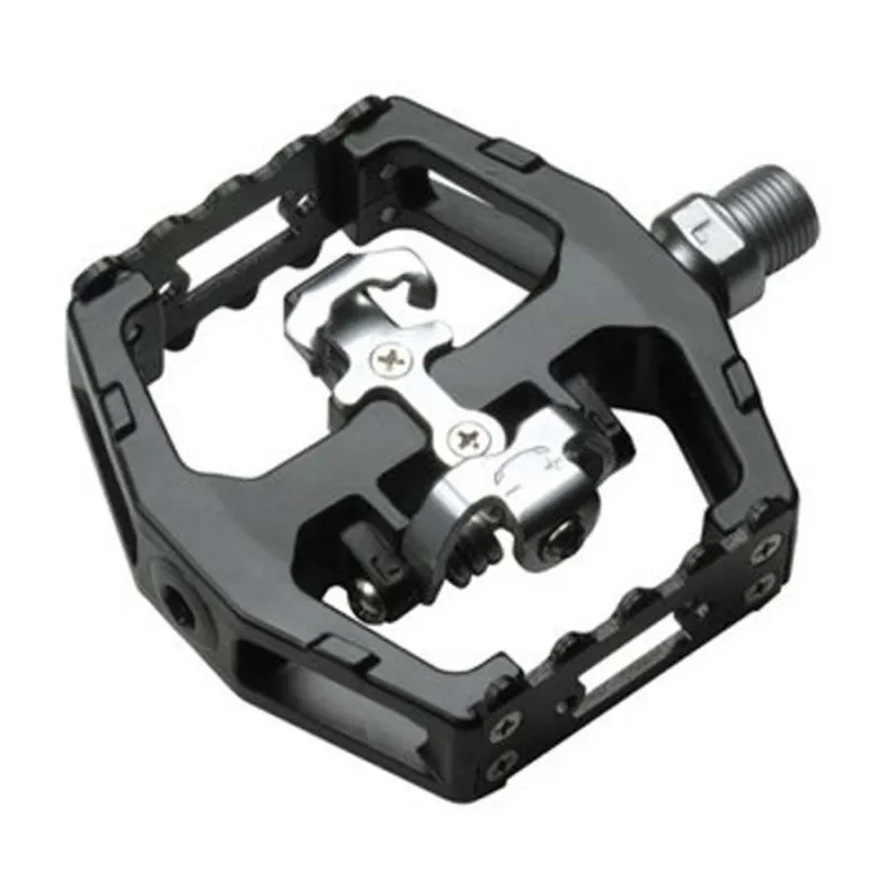 Ieftin Pedale bicicleta DUBLE (SPD) HT 838 NEGRE